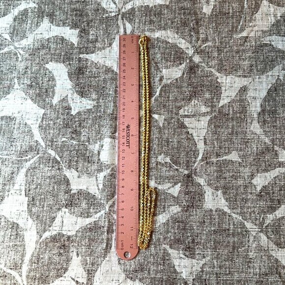 Premier Designs 30" Gold-Tone Diamond Cut Specialty Sparkle Chain Necklace - Picture 3 of 6